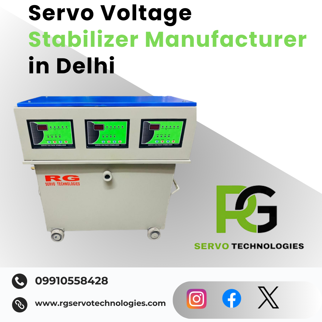 servo voltage stabilizer manufacturer in Delhi servo voltage stabilizer manufacturer in delhi.png